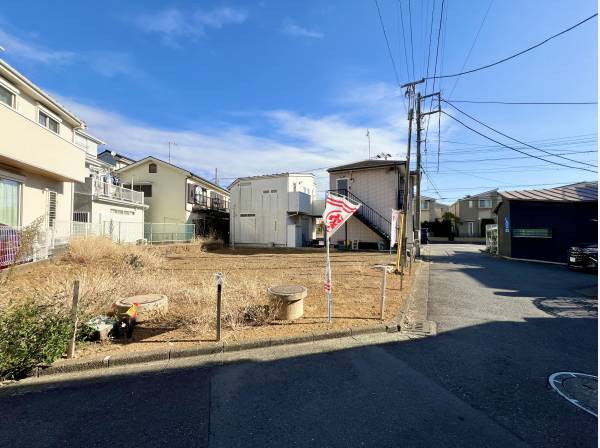 道路も広く明るい土地！